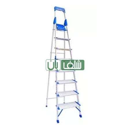 نردبان 8 پله خانگی آلوم پارس مدل هایلوکس